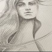 Mujer lápiz. Un proyecto de Ilustración tradicional de Olivia Fregoso - 08.01.2021