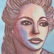 Mi Proyecto del curso: Retrato artístico en acuarela. Watercolor Painting project by Sol Fernández - 01.08.2021