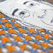 W. Emilio - Creación de retratos bordados. Embroider project by camila_riscanevo - 01.09.2021