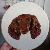 Mi Proyecto del curso: Needle painting para principiantes Ein Projekt aus dem Bereich Stickerei und Naturalistische Illustration von karj - 30.05.2021