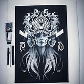 Oil painting on paper Ein Projekt aus dem Bereich Artistische Zeichnung, Bildende Künste, Traditionelle Illustration, Instagram und Ölmalerei von 8 - 09.01.2021