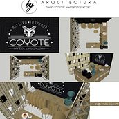 STAND "COYOTE". Architecture, and Retail Design project by Jaidy González E - 01.09.2021