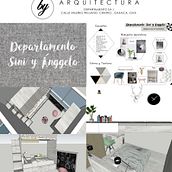 DEPARTAMENTO S><A, OAXACA CENTRO.. Architecture & Interior Design project by Jaidy González E - 01.09.2021