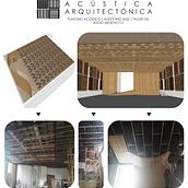ACÚSTICA ARQUITECTÓNICA / PLAFOND ACÚSTICO / AUDITORIO IMSS / OAXACA. Architecture, and Sound Design project by Jaidy González E - 01.09.2021