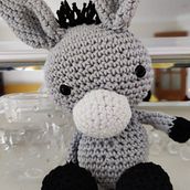 Christmas crocheted donkey. Een project van Craft van gillian french - 09.01.2021
