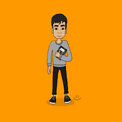 Meu projeto do curso: Introdução à criação de personagens estilo cartoon Ein Projekt aus dem Bereich Zeichnung und Digitale Zeichnung von Matheus Araujo - 09.01.2021