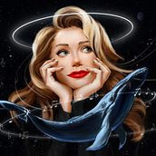 My project in Digital Fantasy Portraits with Photoshop course Tina Karol Fanart.  project by dodesign100 - 01.09.2021
