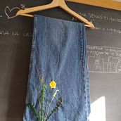 My jeans with the dandelion . % Elisa tarafından hazırlanan Sanat ve El Sanatları projesi - 01.09.2021