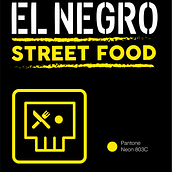 Foodtruk -- >  El Negro StreetFood by Carolada. Br, ing & Identit project by Carola Hernández - 02.09.2020