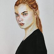 Mi Proyecto del curso: Retrato en acuarela a partir de una fotografía. Un proyecto de  de Patricia Pacheco - 18.01.2021