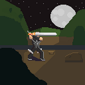 Mi Proyecto del curso: Introducción al diseño de personajes en pixel art. Pixel Art project by Joshua Nivar - 01.10.2021