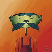 "El Granjero Artista": Fábrica de personajes ilustrados. Traditional illustration project by Alejandro Lopez Pacheco - 01.10.2021