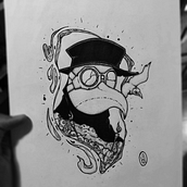 Latest Drawing. Un progetto di Design di tatuaggi e Illustrazione tradizionale di ouijee - 10.01.2021