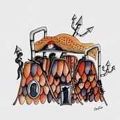 My project in Illustrated Stories: From Idea to Paper course. Traditional illustration project by Jose van Dam-Vuijk - 01.20.2021