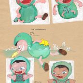 Mi Proyecto del curso: Ilustración artística: dibuja tu imaginario. Een project van Kinderillustratie y Schetsen van luciana felipe - 10.01.2021