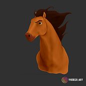Spirit el Corcel indomable. Un progetto di 3D di Edgardo Navarrete - 10.09.2020