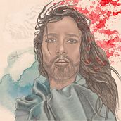 Mi 1er Proyecto del curso: Retrato ilustrado con Procreate. Criatividade, Ilustração digital, e Desenho digital projeto de Ambar Flores - 10.01.2021