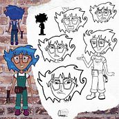 Meu projeto do curso: Design de personagens para animação com Photoshop. Un proyecto de Animación, Animación 2D, Concept Art, Dibujo y Sketchbook de Glauce Castor de Medeiros - 11.01.2021