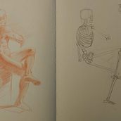 Estudios anatómicos y figura humana. Drawing, and Figure Drawing project by Jesús - 01.11.2021