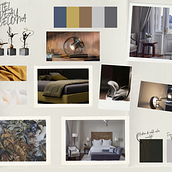 HOTEL NOVEAU BARCELONA. . Design project by Pilar Alvarez - 01.11.2021