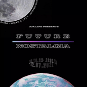Mi Proyecto final: poster animado Future Nostalgia. Animation project by Narumi Ogusuku - 02.02.2021