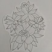 Floral Designs. Een project van Tatoeageontwerp van Jasmin Banks - 12.01.2021