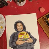 Retrato en Acuarela . Fine Arts, Creativit, Portrait Drawing, Product Photograph, Portrait Photograph, Photographic Lighting, Traditional illustration, and Watercolor Painting project by David Quiñones - 01.12.2021