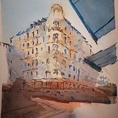 My work. Watercolor Painting project by oskar_al - 01.12.2021