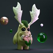 Mi Proyecto del curso: Creación de personajes con ZBrush y Cinema4D. Un progetto di 3D di ALEJANDRO CARDENAS - 12.01.2021