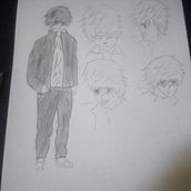 Mi Proyecto del curso: Creación de personajes manga. Drawing project by victorandree201909 - 01.13.2021