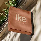 IKE. Br, ing, Identit, Logo Design, App Design, and Poster Design project by Denis Basevich - 01.13.2021