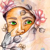 Mi Proyecto del curso: Retrato ilustrado en acuarela. Een project van Realistische tekening,  Creativiteit,  Portrettekening,  Ontwerp, Portretfotografie, Traditionele illustratie,  Belettering, Schilderij y Aquarelschilderen van Sonia Tudela Sánchez - 22.01.2021