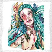 Mi Proyecto del curso: Retrato ilustrado en acuarela. Traditional illustration project by manana.sca - 01.13.2021