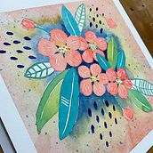 Mi Proyecto del curso: Creación de paletas de color con acuarela. Traditional illustration, and Watercolor Painting project by pconde_gro - 01.21.2021