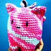 Mi Proyecto del curso: Amigurumi: creación de personajes con ganchillo . % Aura Romero tarafından hazırlanan O, Ve uncak Tasarımı projesi - 01.14.2021