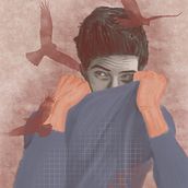 My project in Illustrated Portraits with Procreate course.  project by Sidharth Jain - 01.14.2021