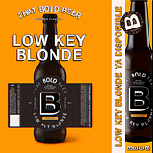 THAT BOLD BEER - Branding + Label Design + Marketing. Un proyecto de Br, ing e Identidad, Marketing Digital y Marketing para Instagram de Agustin Sapio - 14.01.2021