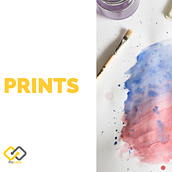 Diseño Prints. Poster Design, Logo Design, Graphic Design, and Marketing project by Lara López - 01.14.2021