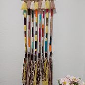 Mi Proyecto del curso: Macramé: técnicas de tejido envuelto. Arts, and Crafts project by Ana Castillo - 01.14.2021