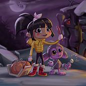 Meu projeto do curso: Design de personagens para animação com Photoshop. Un progetto di Character design di Cleiton Cangurus - 10.03.2021
