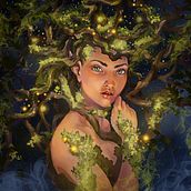 My project in Digital Fantasy Portraits with Photoshop course. Un progetto di Pittura digitale di nikiart_v - 29.01.2021