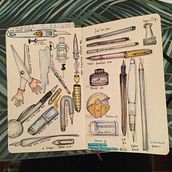 My project in The Art of Sketching: Transform Your Doodles into Art course. Traditional illustration project by Norah Carr - 02.11.2021