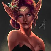 Elf characters Ein Projekt aus dem Bereich Design von Figuren, Concept Art, Digitale Zeichnung, Digitale Malerei und Zeichnung von blackwolf0403 - 15.01.2021