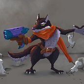 My project in Digital Painting for Characters: Color and Light course. Character Design project by kat_c_kus - 01.15.2021