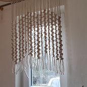Mi Proyecto del curso: Introducción al macramé: creación de un tapiz decorativo. Macramé project by Rebeka Nagy Norbertné Pap - 01.15.2021