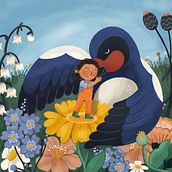 My project in Illustrated Children's Stories: Characters and Settings course. Children's Illustration, Digital Illustration, and Traditional illustration project by Tarsila Krüse - 02.08.2021