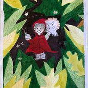 Tercera escena por mi cursado de Alina Ilustra. Un projet de Illustration jeunesse de adria_milano - 15.01.2021