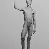 Mi Proyecto del curso: Dibujo realista de la figura humana. Fine Arts, Artistic Drawing, Portrait Drawing, and Realistic Drawing project by Carlos L.Turrión - 01.15.2021