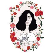 My project in Illustrated portraits with botanical elements course . % alaa jad tarafından hazırlanan Dijital İllüstras, Ve on projesi - 01.15.2021