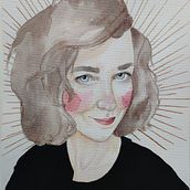 Lena. Un progetto di Pittura ad acquerello di magdalena_rogala - 15.01.2021